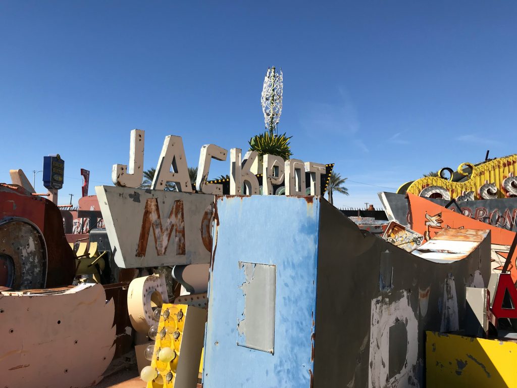 Neon Museum in Vegas.